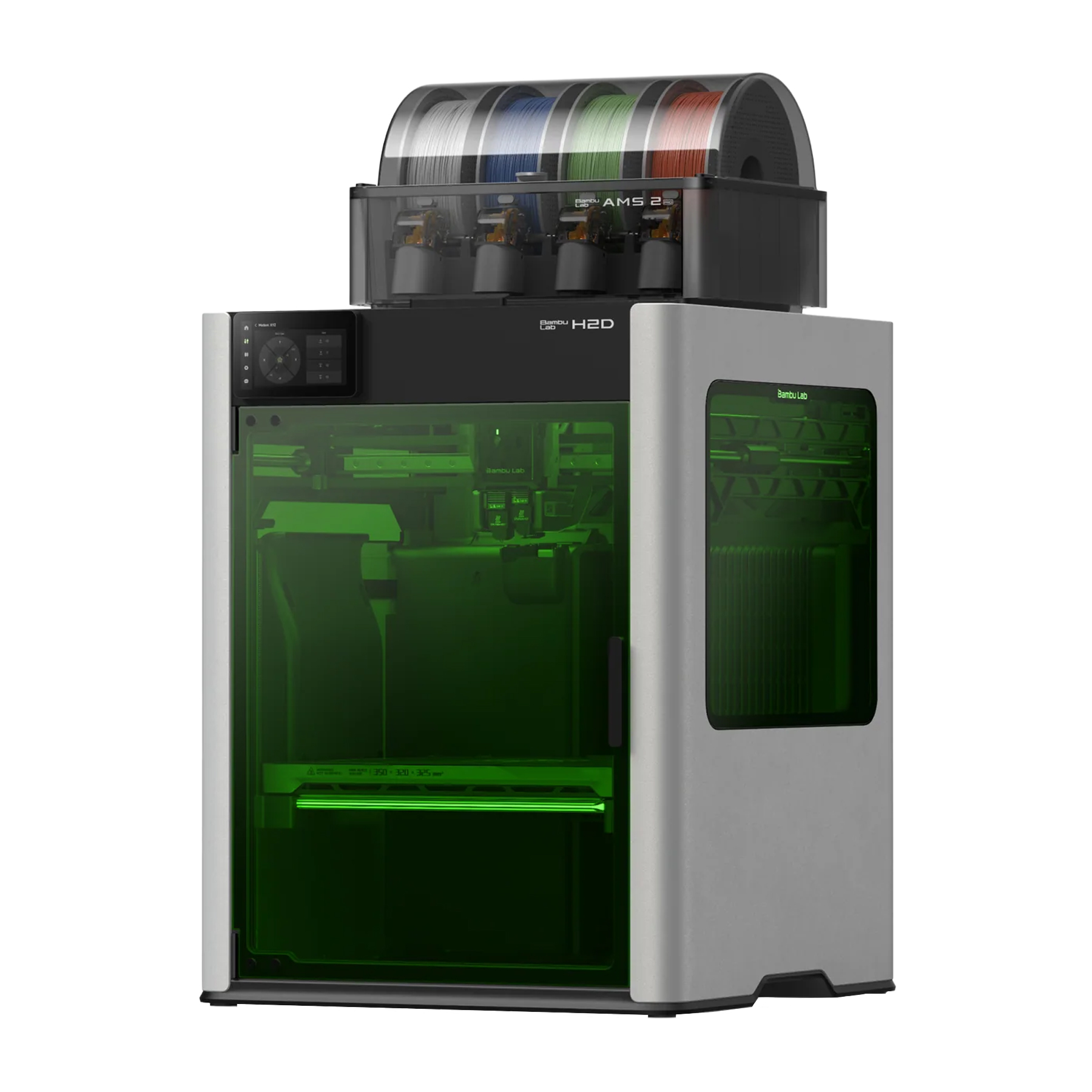 Bambu Lab H2D dual-extruder 3D printer